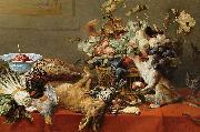 Frans Snyders Squirrel and Cat oil on canvas